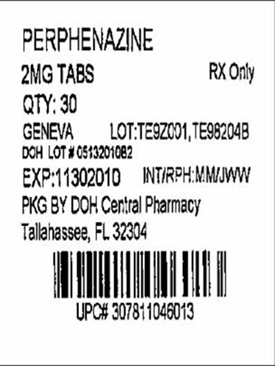 2mg Label (Perphenazine 2mg (sandoz))